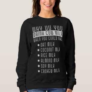 Camiseta Por Que Você Bebe Leite De Vaca Lactose Intolerânc