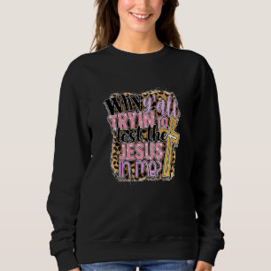 Camiseta Por que vocês estão tentando testar o Jesus que há