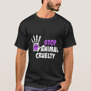Camiseta Pôr Termo À Crueldade Animal
