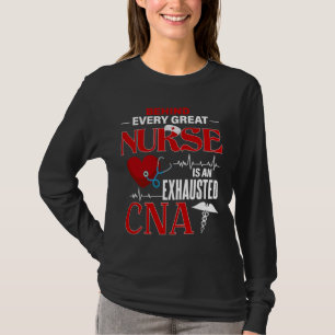 Camiseta Por Trás De Cada Enfermeiro De Excelente Há Uma CN