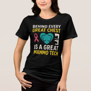 Camiseta Por Trás De Cada Excelente, O Peito É Um Excelente