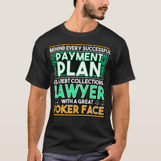 Camiseta Por Trás De Cada Plano De Pagamento Bem-Sucedido E
