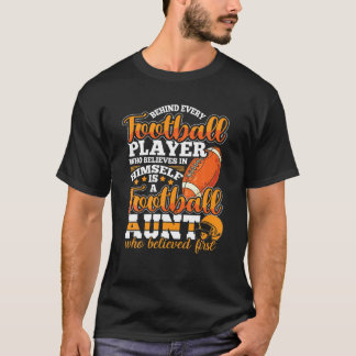Camiseta Por Trás De Todas As Tias De Futebol As Mulheres