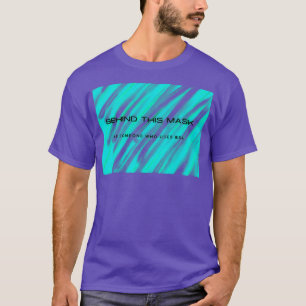 Camiseta Por trás deste BSL de Máscara