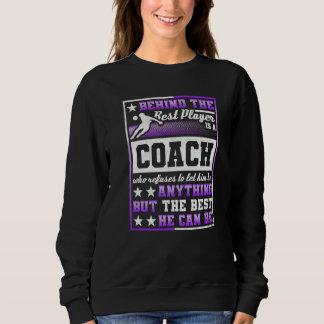 Camiseta Por trás do melhor jogador há um treinador de fute