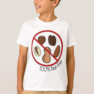 Camiseta Porca 100% livre (loucos & amendoins da árvore)