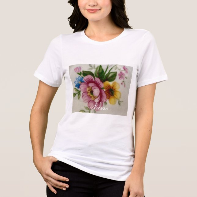 Camiseta Porcelain Inspirou Floral (Frente)