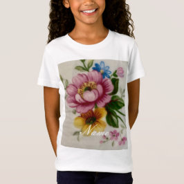 Camiseta Porcelain Inspirou Floral