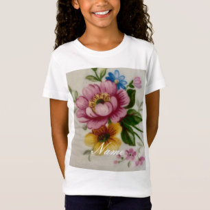 Camiseta Porcelain Inspirou Floral