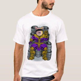 Camiseta porco