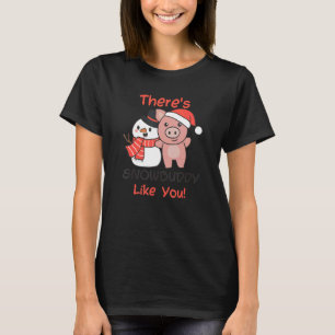 Camiseta Porco, aqui está o Snowamiguinho como tu, Snowman