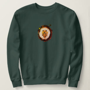 Camiseta Porco Bonito das Folhas do Outono