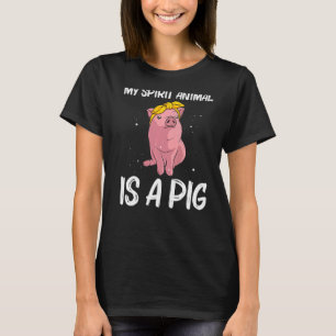Camiseta Porco Cinto Para Homens Miúdos Suínos Suínos Para