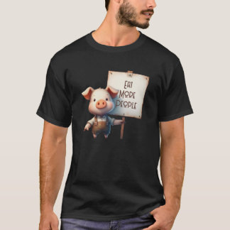 Camiseta Porco - Coma Mais Pessoas