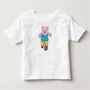 Camiseta Porco como Executante em Execução