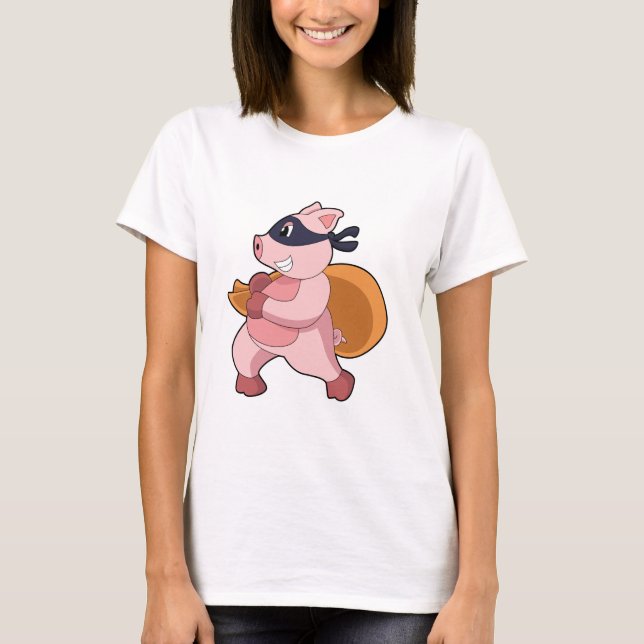 Camiseta Porco como Runner (Frente)