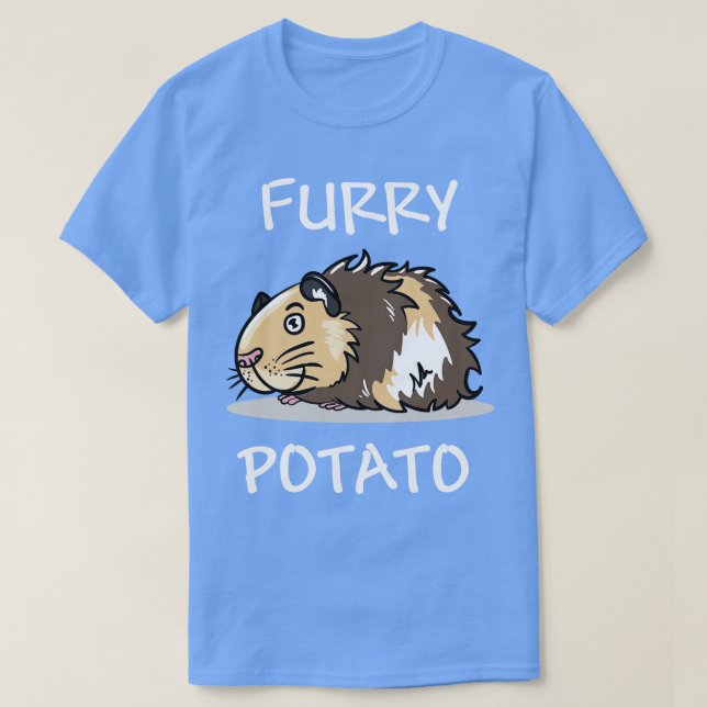 Camiseta Porco de Batata Engraçado (Frente do Design)