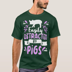 Camiseta Porco De Porco Para Porcos Cutes Amantes Roupa Men