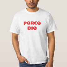 Porco Dio Funny Palavras de juramento italianas