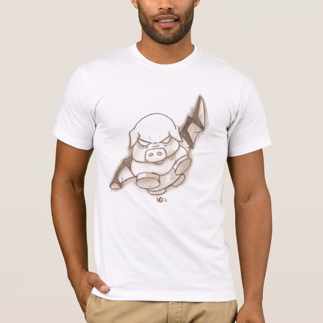 Camiseta Porco do vôo (Frente)