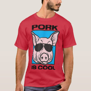 Camiseta Porco é carne de churrasco legal que come churrasc