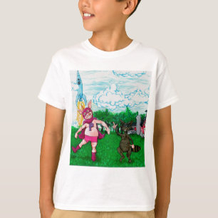 Camiseta Porco e guaxinim e um Rocket