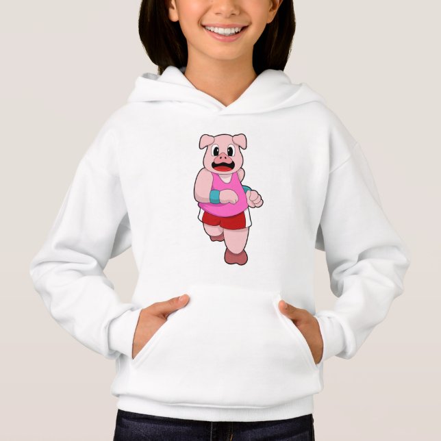 Camiseta Porco em Execução (Frente)