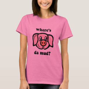 Camiseta Porco engraçado