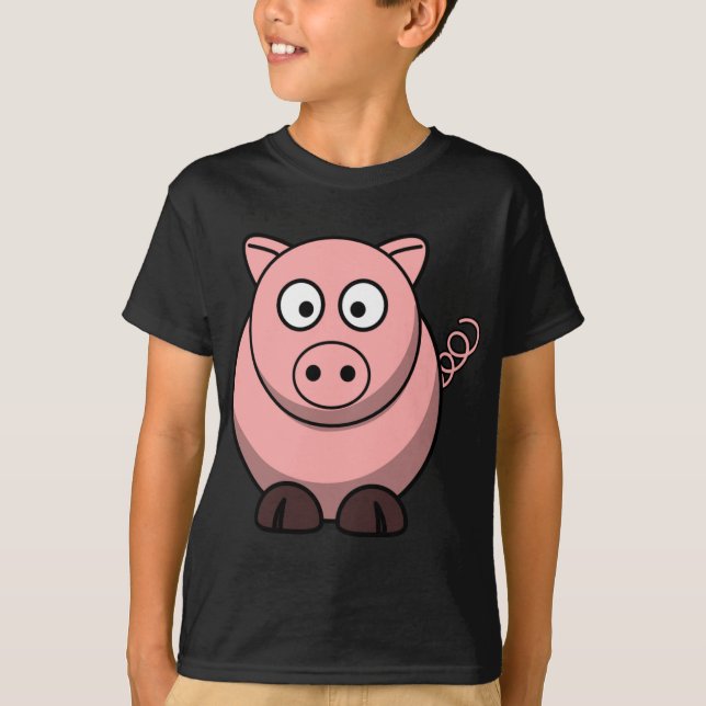 Camiseta Porco Engraçado (Frente)