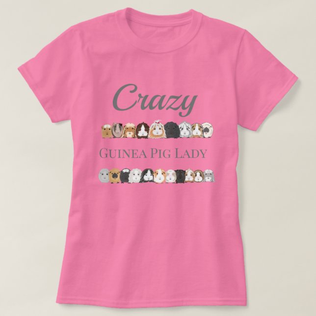 Camiseta Porco-guineal (Frente do Design)