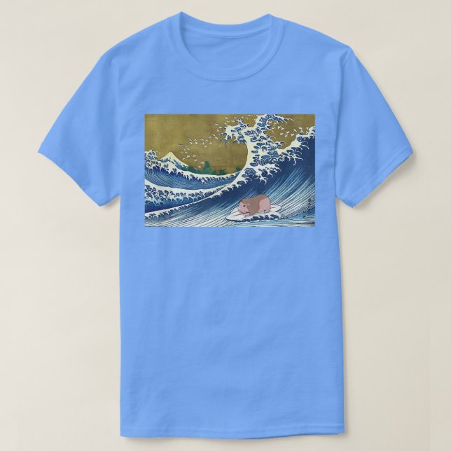 Camiseta Porco-guineense sem pêlos (Frente do Design)