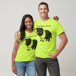 Camiseta porco Hampshire