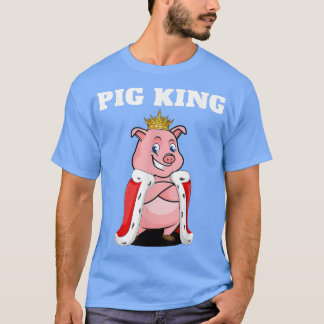 Camiseta Porco King Boys Pig Tshirt Mens Pig