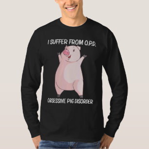 Camiseta Porco legal Para Homens Porquinhos Porquinhos
