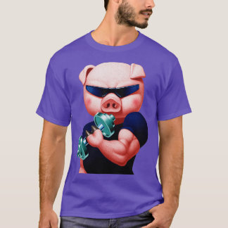 Camiseta Porco muscular