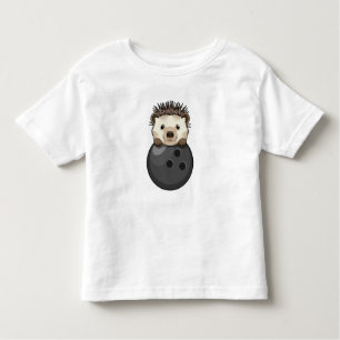 Camiseta Porco na Boliche com Bola de boliche
