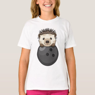Camiseta Porco na Boliche com Bola de boliche
