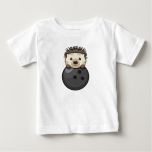 Camiseta Porco na Boliche com Bola de boliche