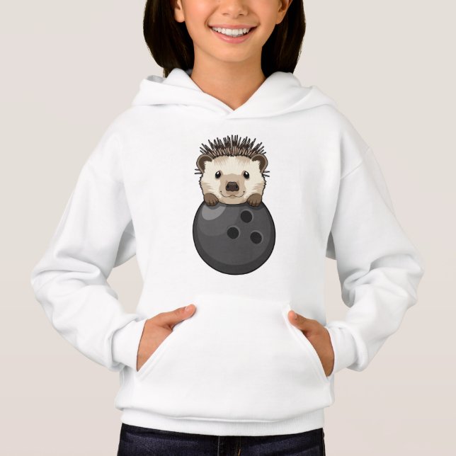 Camiseta Porco na Boliche com Bola de boliche (Frente)
