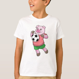 Camiseta Porco no Esporte do Futebol