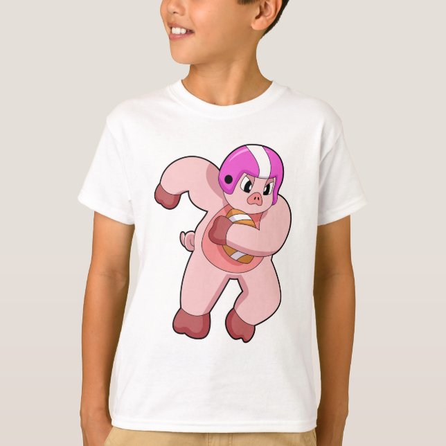 Camiseta Porco no futebol (Frente)