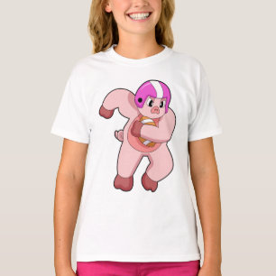 Camiseta Porco no futebol
