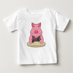 Camiseta Porco no Poker com cartões Poker