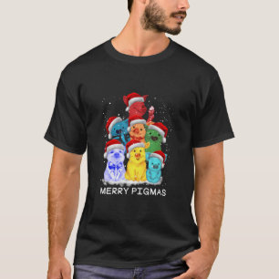 Camiseta Porco Ornament Decoração da Árvore de Natal Pigma