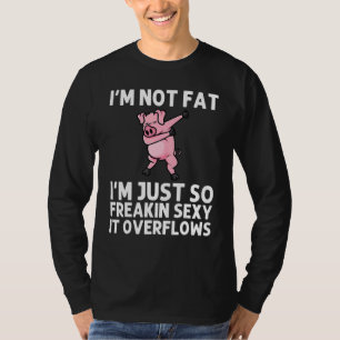 Camiseta Porco Para Homens Mulheres Leitão Porca Fazenda An
