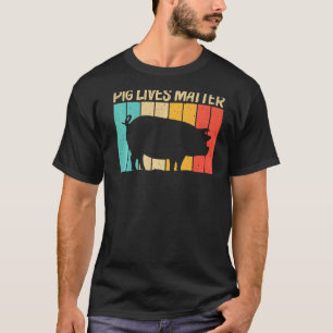 Camiseta Porco Para Homens Porco Explorador De Fazendas