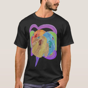 Camiseta Porco pescando com anzol