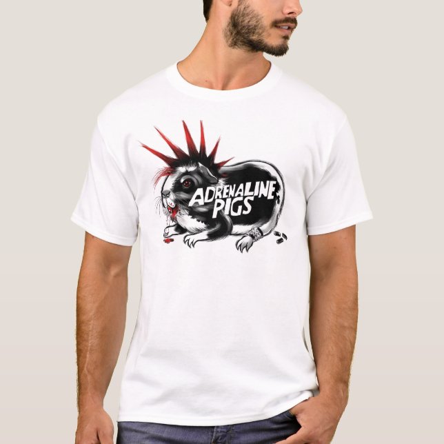 Camiseta Porcos da adrenalina (Frente)