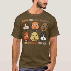 Camiseta Porcos Engraçados Me Fazem Mulheres Felizes Homens