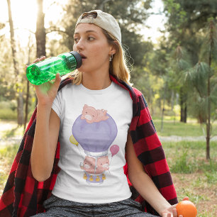 Camiseta Porcos Num Camiseiro De Ar Quente